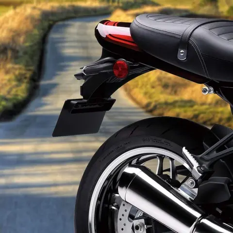 Pyramid Universal Number Plate Backing Matte Black