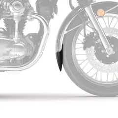Pyramid Extenda Fenda (chrome guard only Matte Black | Kawasaki W 400 2006&gt;2009