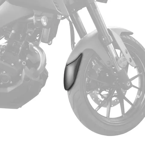 Pyramid Extenda Fenda Matte Black | Yamaha MT-125 2014&gt;2019
