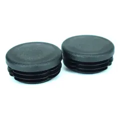 Pyramid Frame End Caps Matte Black | Yamaha MT-07 2013&gt;