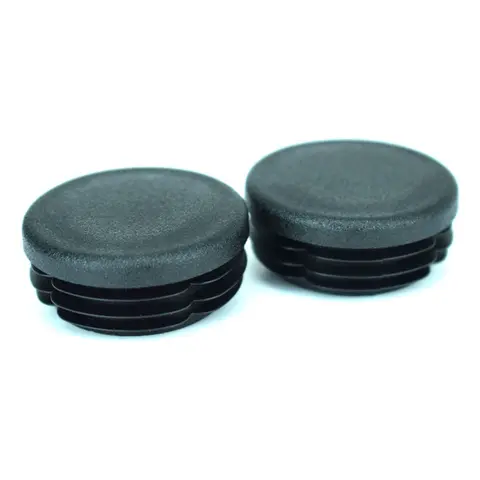 Pyramid Frame End Caps Matte Black | Yamaha MT-07 2013&gt;