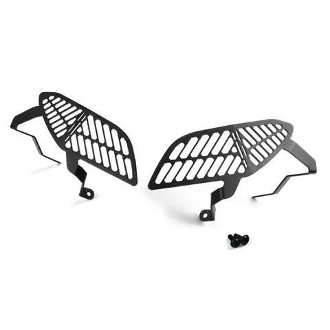 Pyramid Upper Headlight Guards Matt Sort - Yamaha Tracer 9 2021&gt;