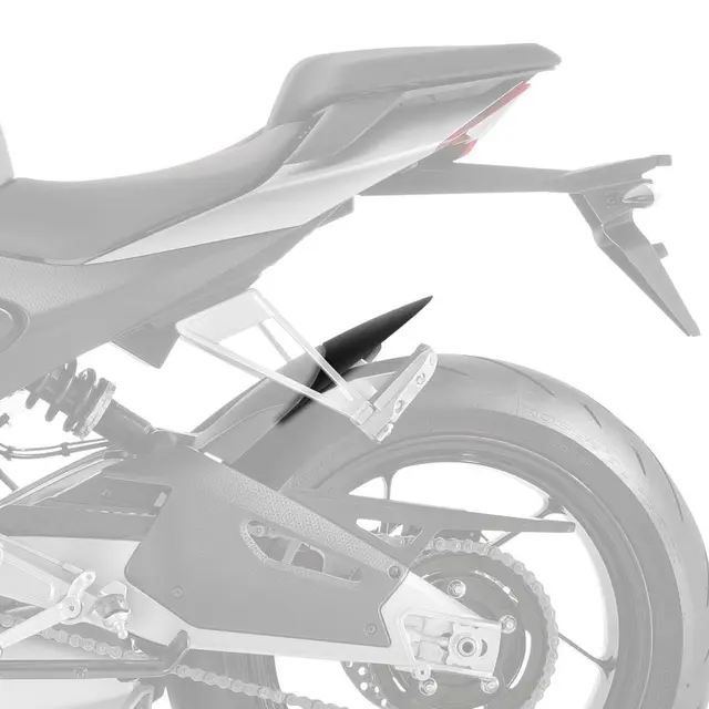 Pyramid Hugger Extension Matte Black | Aprilia RSV4 2021> 