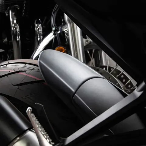 Pyramid Hugger Extension Matte Black | Honda CB 1000 R 2018&gt;