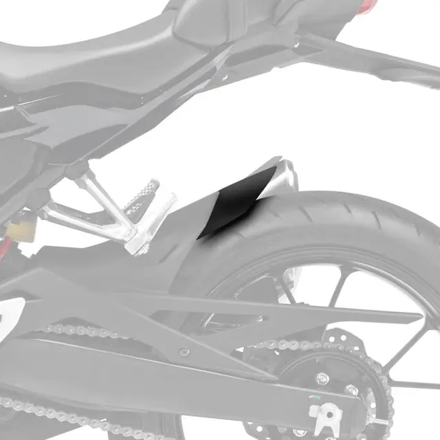 Pyramid Hugger Extension Matte Black | Honda CB 125 R 2018> 