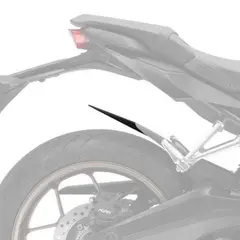 Pyramid Hugger Extension Matte Black | Honda CB 650 F 2014&gt;2018