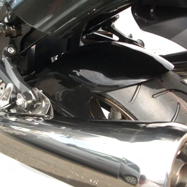 Pyramid Hugger Gloss Black | Kawasaki ZZR 1400 2006> 