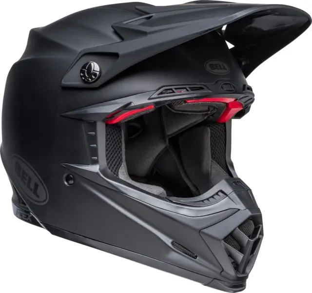 BELL Moto-9s Flex Cross Hjelm S Solid - Matt Svart 