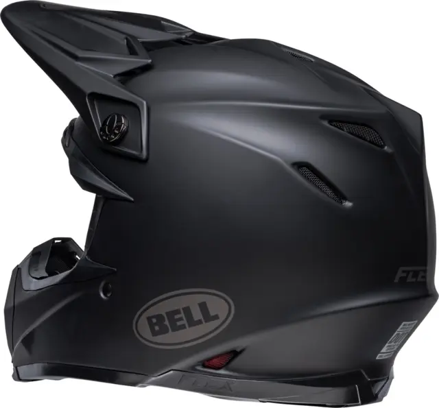 BELL Moto-9s Flex Cross Hjelm S Solid - Matt Svart 