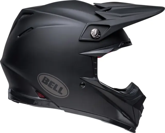 BELL Moto-9s Flex Cross Hjelm S Solid - Matt Svart 