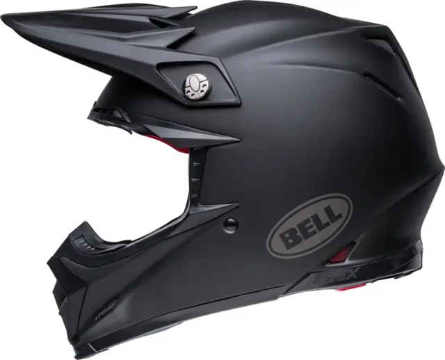 BELL Moto-9s Flex Cross Hjelm S Solid - Matt Svart 