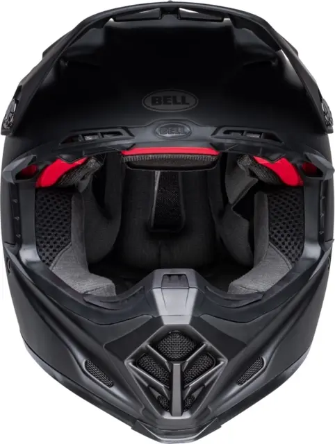 BELL Moto-9s Flex Cross Hjelm S Solid - Matt Svart 