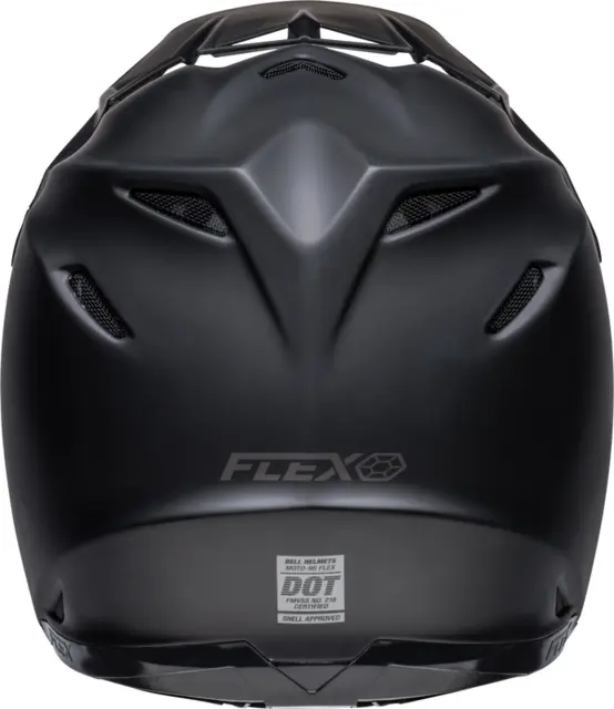 BELL Moto-9s Flex Cross Hjelm S Solid - Matt Svart 