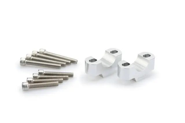 Puig 20mm Styreforhøyer Sølv Flere farger - Ø 29mm 