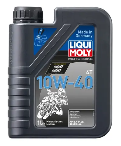 Liqui Moly 4T 10W-40 1 eller 4 Liter