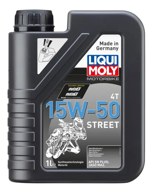 Liqui Moly 4T 15W-50 Street 1 Liter 