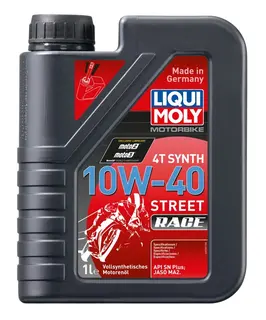 Liqui Moly 4T Synth 10W-40 Street Race 1 eller 4 Liter