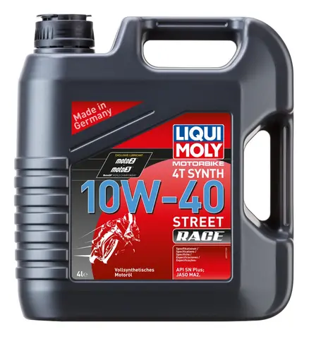 Liqui Moly 4T Synth 10W-40 Street Race 4 Liter