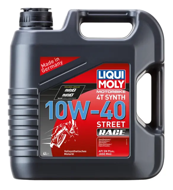 Liqui Moly 4T Synth 10W-40 Street Race 4 Liter 