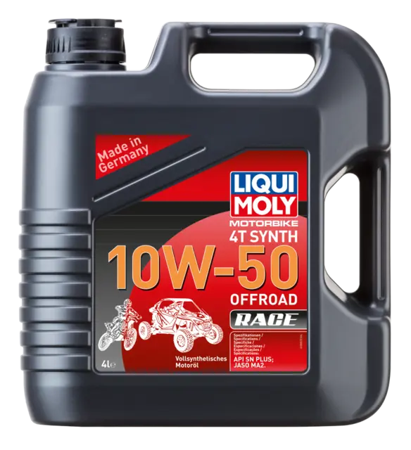Liqui Moly 4T Synth 10W-50 Offroad Race 4 Liter 