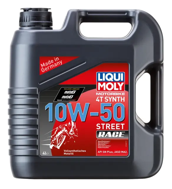 Liqui Moly 4T Synth 10W-50 Street Race 4 Liter 