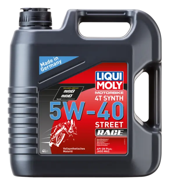 Liqui Moly 4T Synth 5W-40 Street Race 4 Liter 