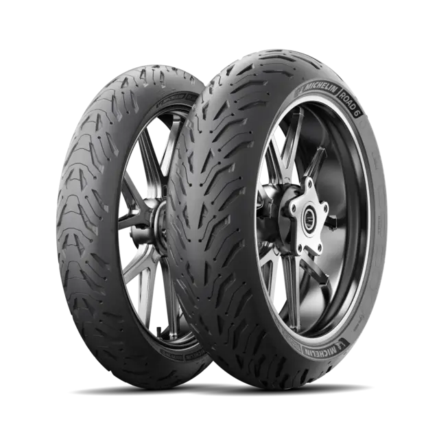 Michelin Road 6 Dekkpakke 120/70-17 og 180/55-17 