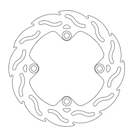 Moto Master Bremseskive Bak HONDA - TRIUMPH - YAMAHA