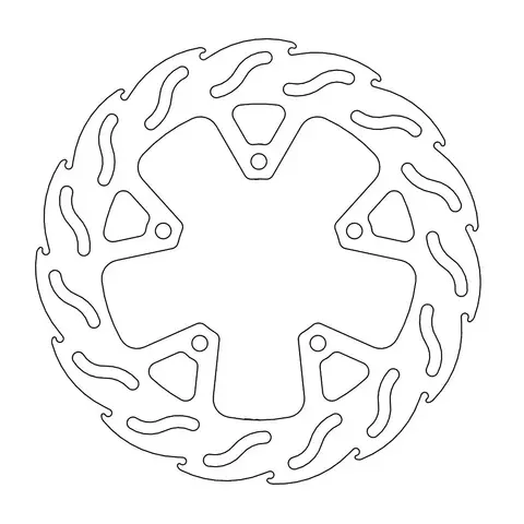 Moto Master Bremseskive Bak KTM