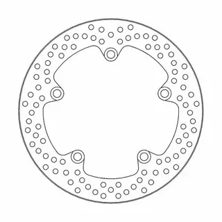 Moto Master Bremseskive Bak 110621, Halo