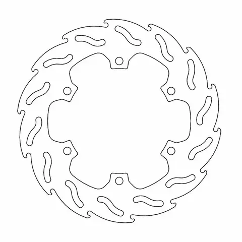 Moto Master bremseskive Bak MT125 / YZF-R125 2014 - 2022