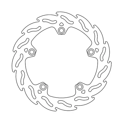 Moto Master Bremseskive Bak Honda CRF 1100 L Africa Twin