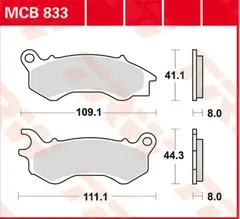 TRW Bremseklosser PCX 125 2021-