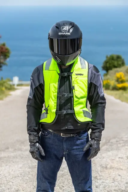 Helite Turtle 2 M Mekanisk Hi-Vis 