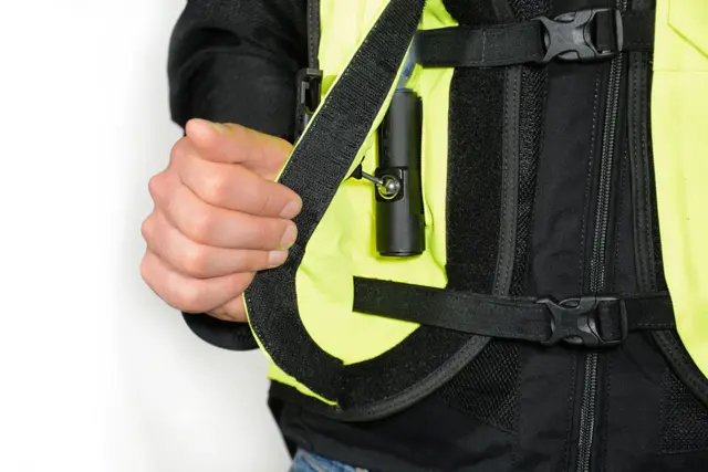 Helite Turtle 2 M Mekanisk Hi-Vis 