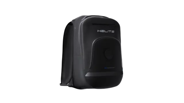 Helite H-MOOV Electronic Ryggsekk Sort 