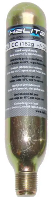Helite CO2 patron 60CC Mekanisk utløsning 