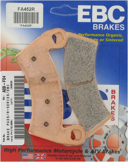 Ebc Bremseklosser Sint R Series Bremseklosser Fa-R Series Sintered Metal 