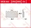 TRW MCB602SV Bremseklosser SBS 631