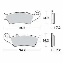 MotoMaster Sinter GP Pro Klosser fram CR/CRF/RX