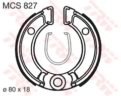 TWR Bremsesko CRF 50F 04- / TT-R50