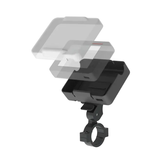 Safedrive MC-feste for Safedrive Pro For 18-29 mm styre eller limfeste 