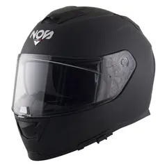 NOS NS-11F Motorsykkel Hjelm L Matt sort - Helhjelm