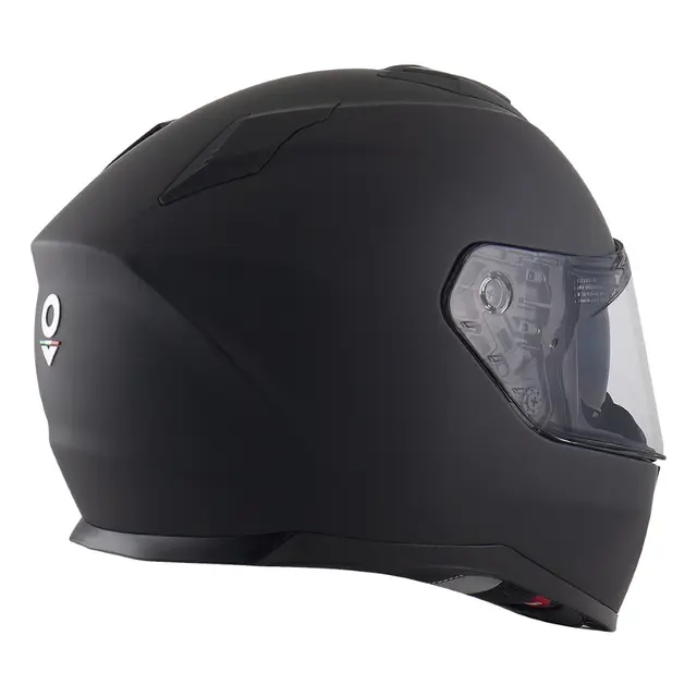 NOS NS-11F Motorsykkel Hjelm L Matt sort - Helhjelm 