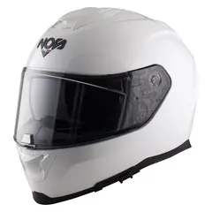 NOS NS-11F Motorsykkel Hjelm M Hvit - Helhjelm