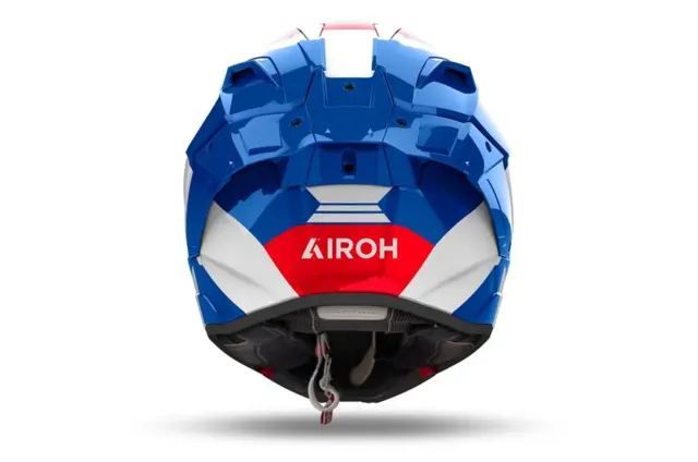 Airoh GP 800 Motorsykkel Hjelm XS Competition - Hvit/Rød/Blå 