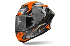 Airoh GP 800 Motorsykkel Hjelm XS Must - Oransje/Sort