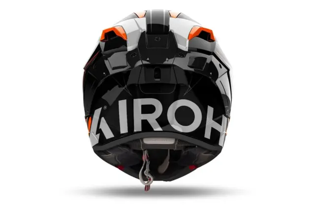Airoh GP 800 Motorsykkel Hjelm XS Must - Oransje/Sort 