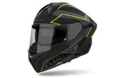 Airoh Matryx Motorsykkel Hjelm L Sort/gul