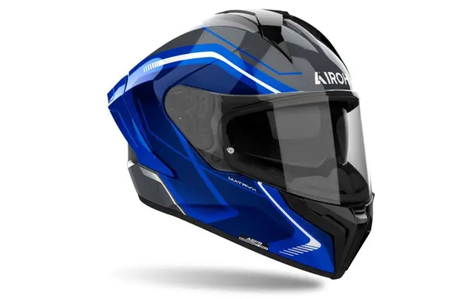 Airoh Matryx Motorsykkel Hjelm L Blå/Sort 